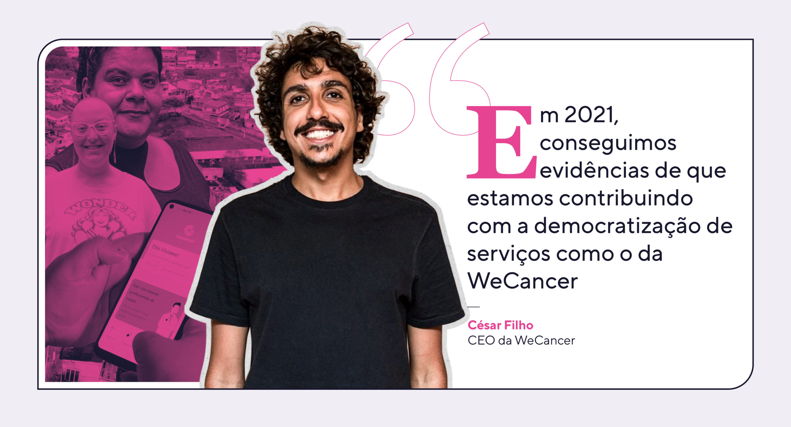 WeCancer é destaque relatório VOX 2021